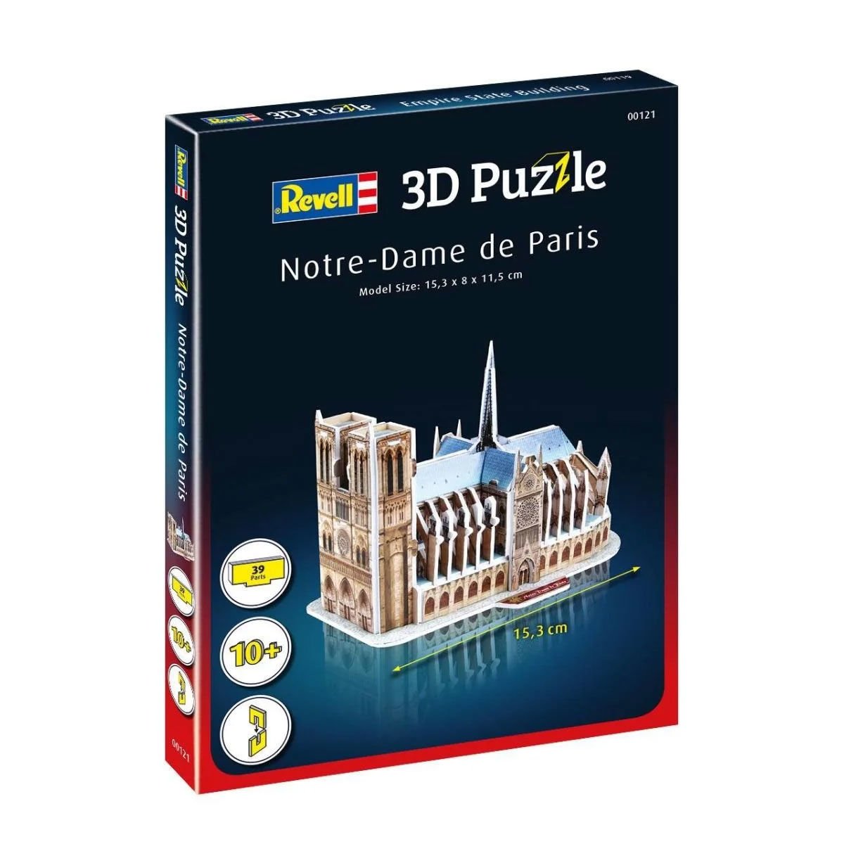 Revell 3D Puzzle Notre Dame Katedrali (39 Parça)