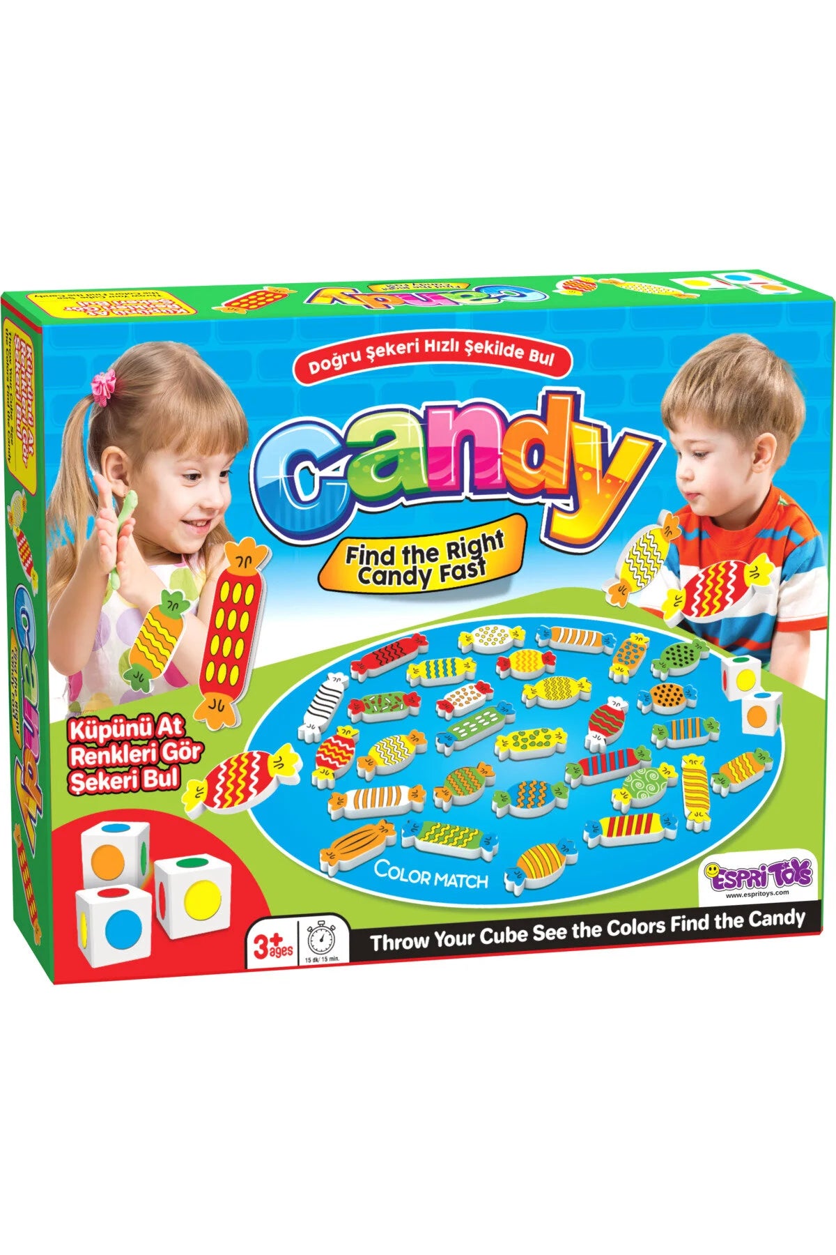 Candy (Şeker) Eşleştirme Oyunu