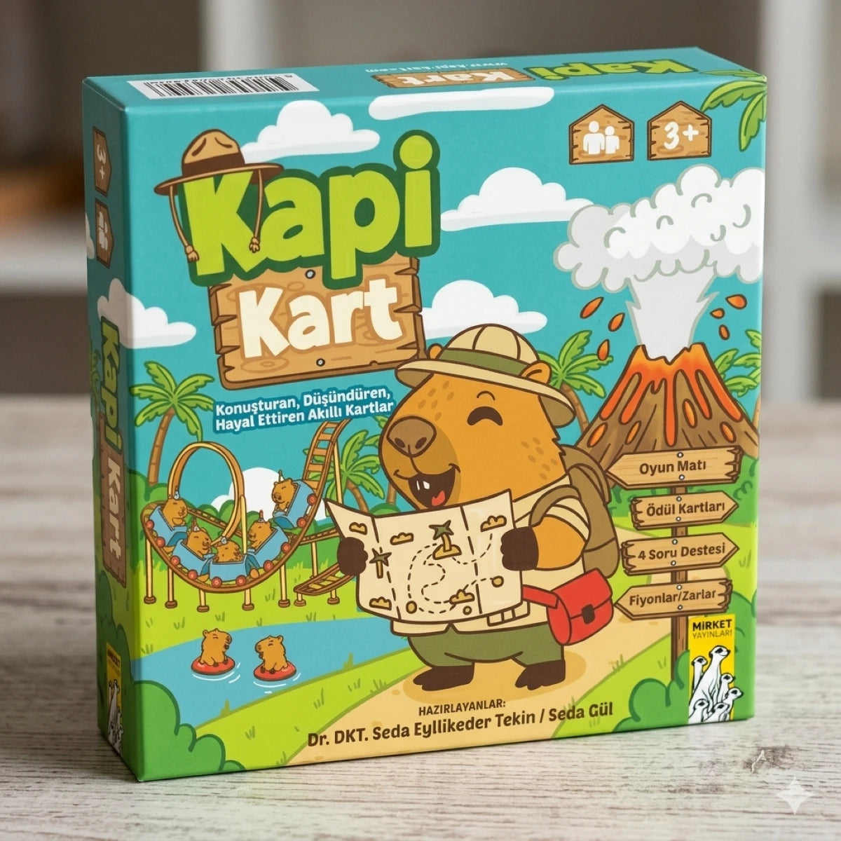 Kapi Kart Oyunu - Düşünme, Konuşma ve Hayal Kurma Oyunu