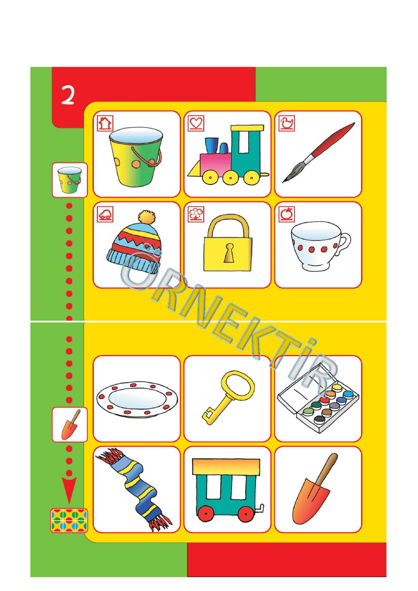 bambinoYUP 3+ Yaş Dikkat Zeka Konsantrasyon Seti