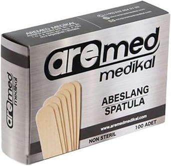 100 Adet Marka Abeslang Tahta Dil Çubuğu Basacağı