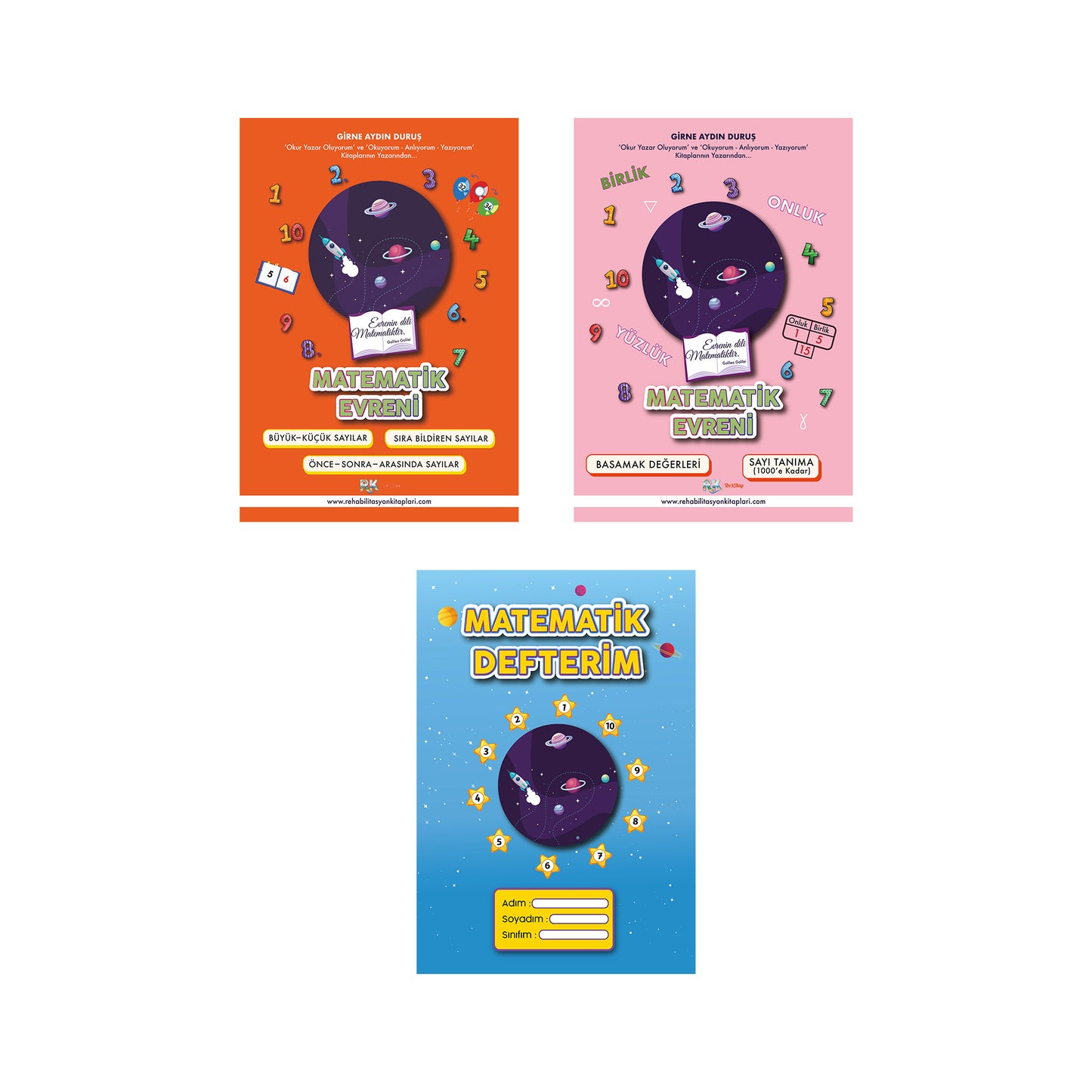 Basamak Değerleri Sıra Bildiren Sayılar ve Matematik Defteri