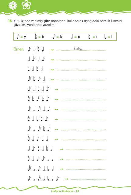 Harflerle Düşünelim