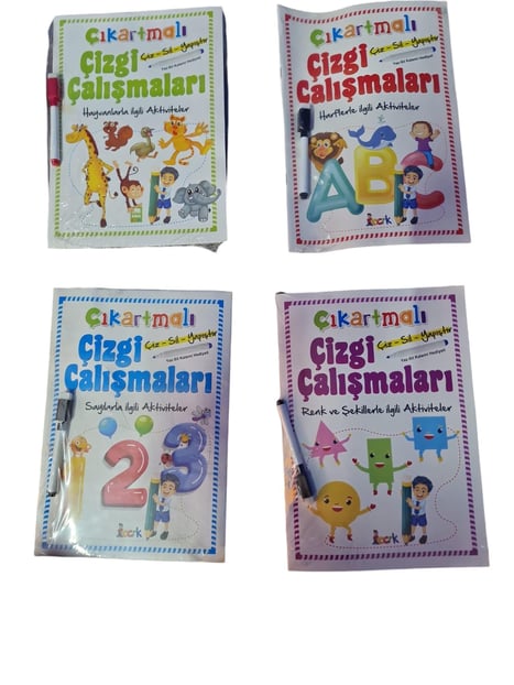 Çizgi Çalışmaları 4'Lü Set