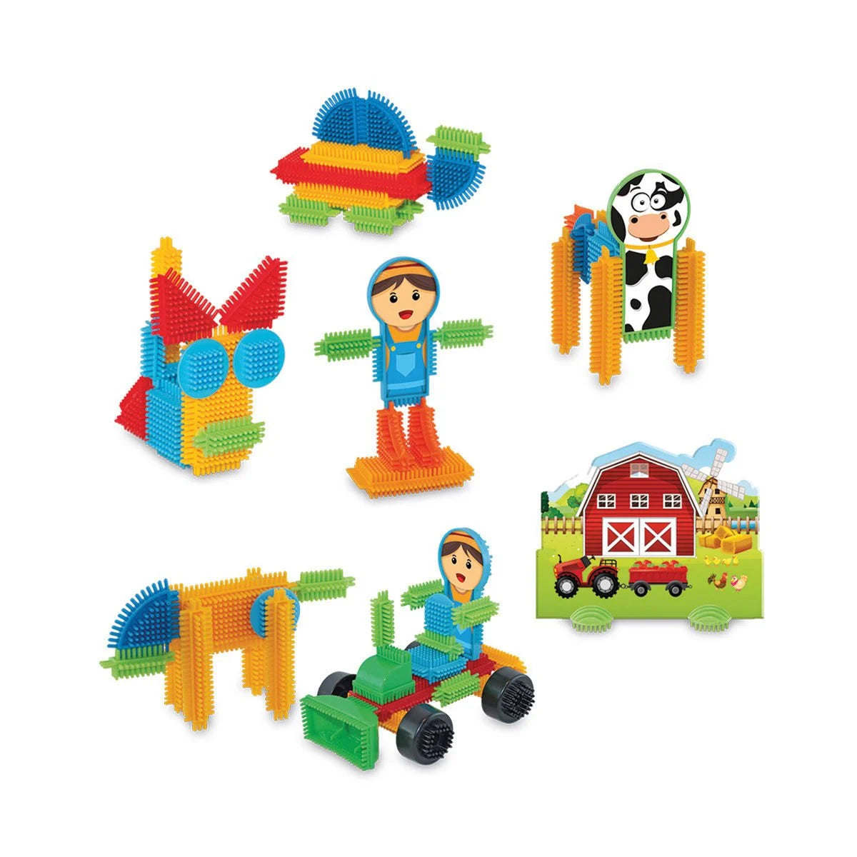 Kaktüs Bloklar Çiftlik 75 Parça