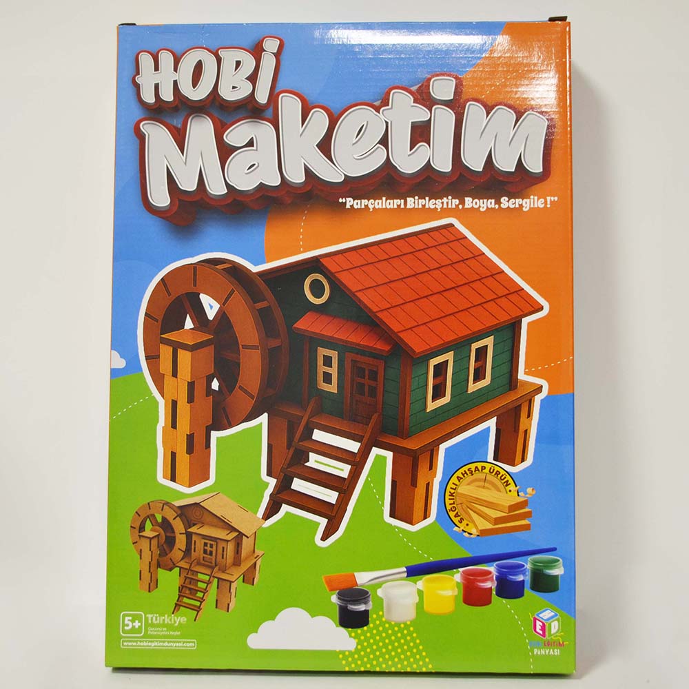Hobi Eğitim Maketim: Yel Değirmeni – Mekanik ve Mimari Tasarım Seti