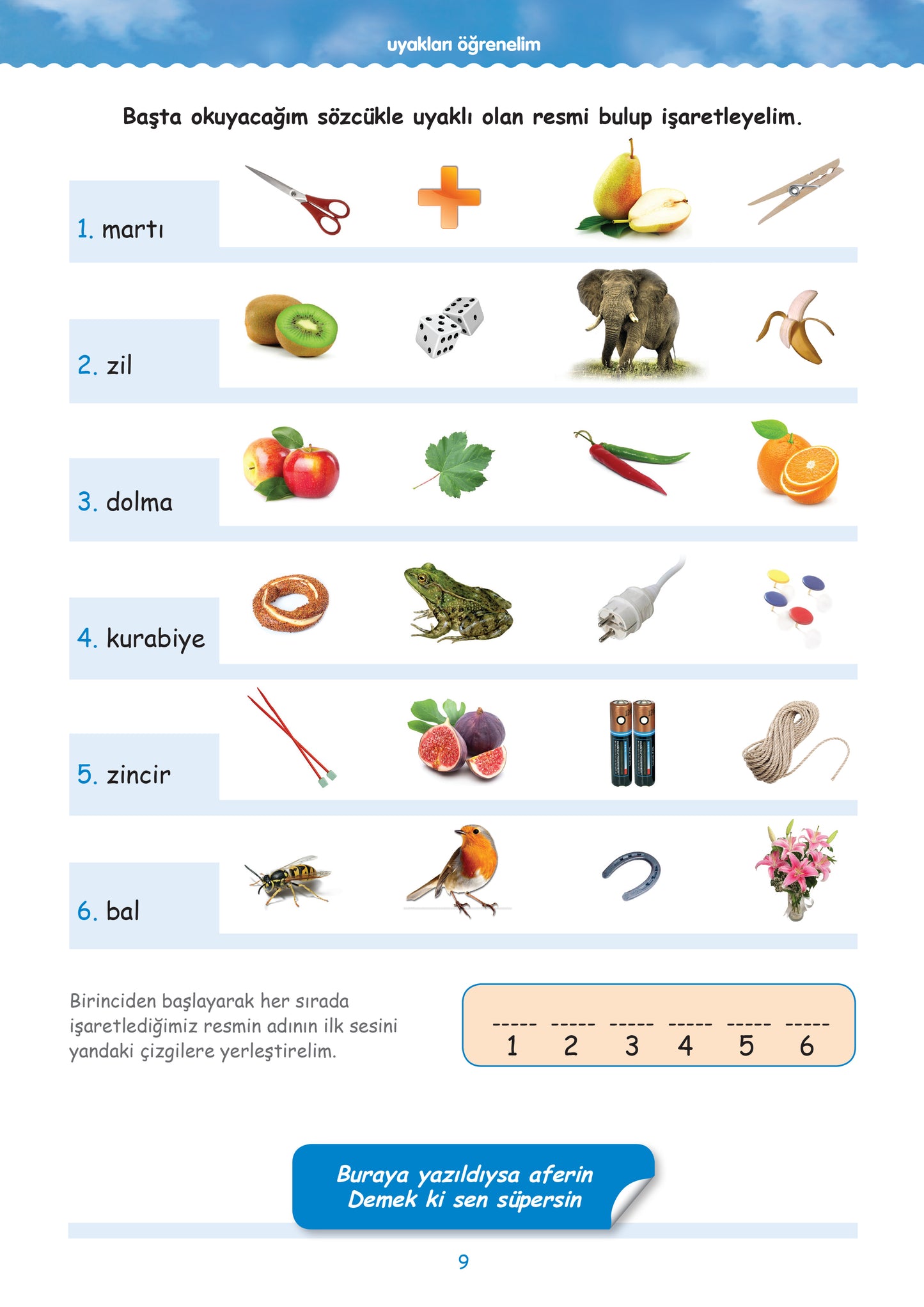 Uyakları Öğrenelim