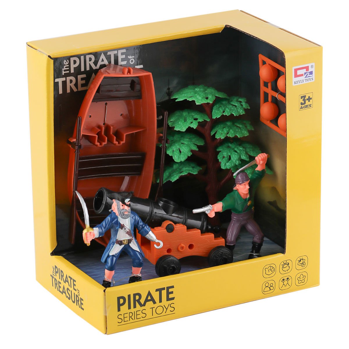 Top Atan Kayıklı korsan Seti