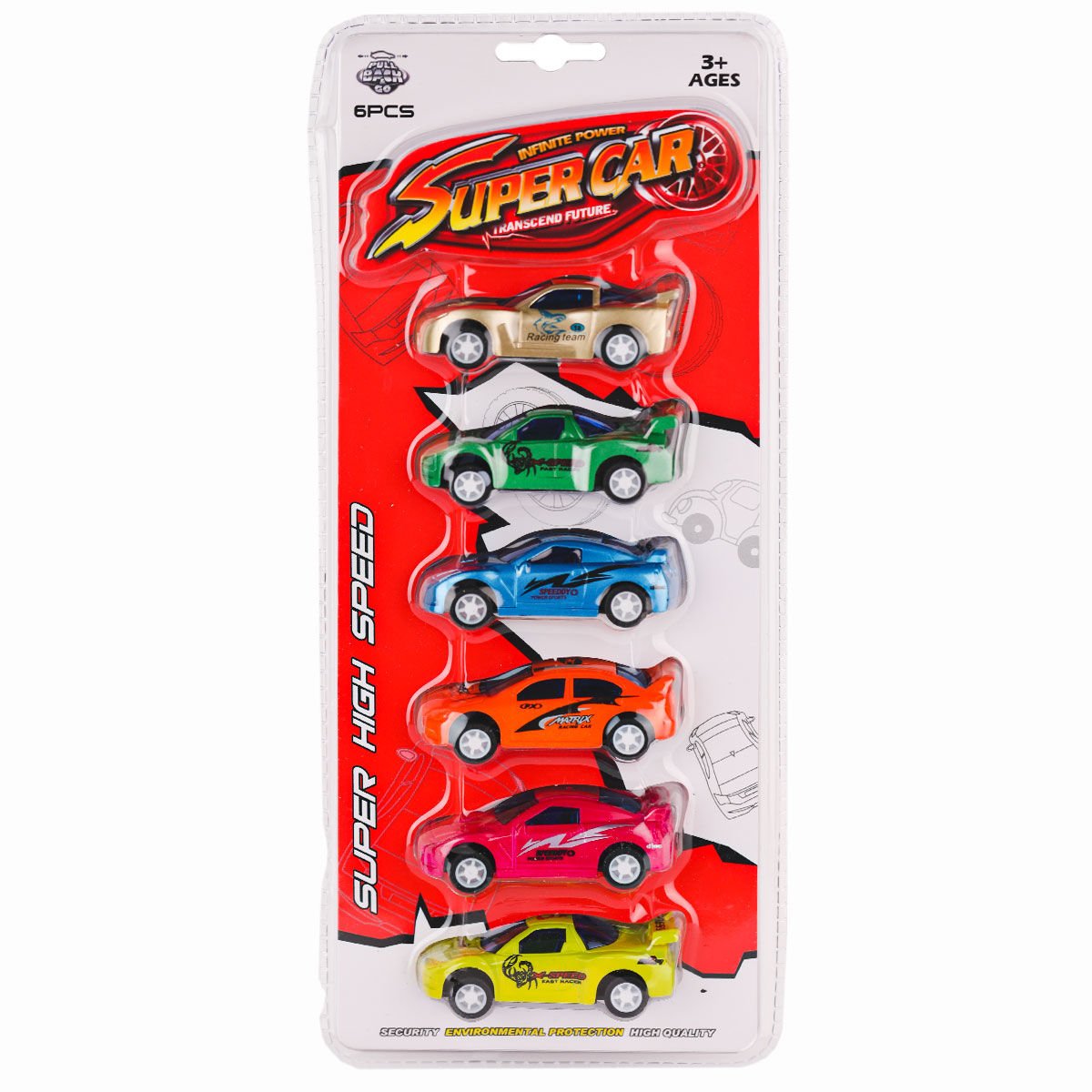 Çek Bırak Yarış Arabası Seti