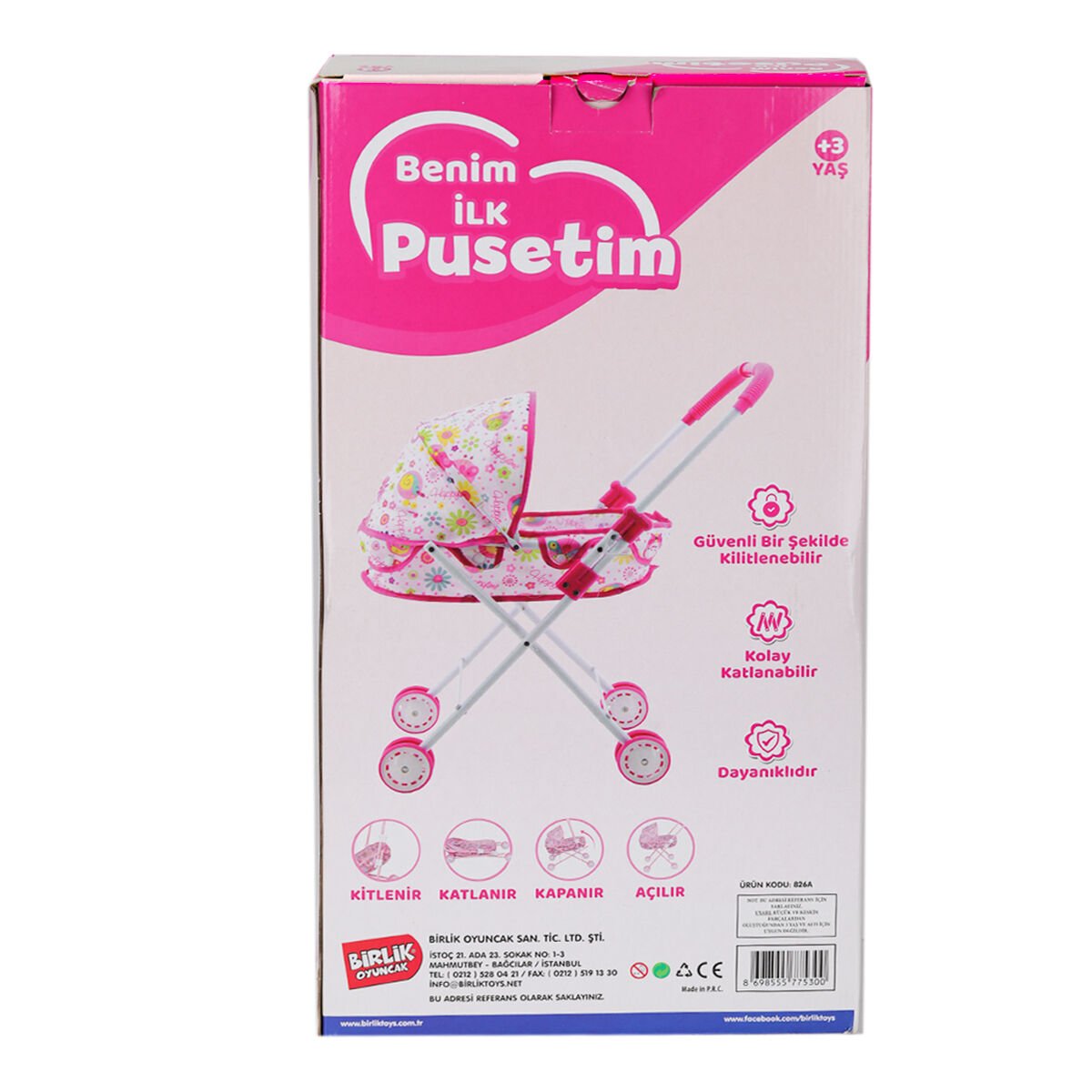 Metal Yataklı Puset