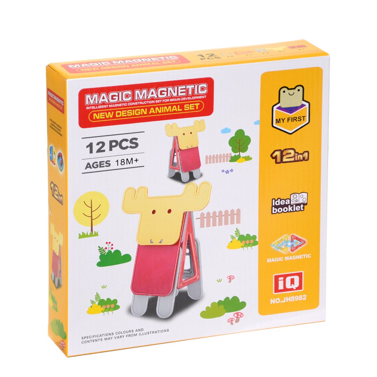 MAGNETİK STEM GEYİK BLOCK 12 PCS