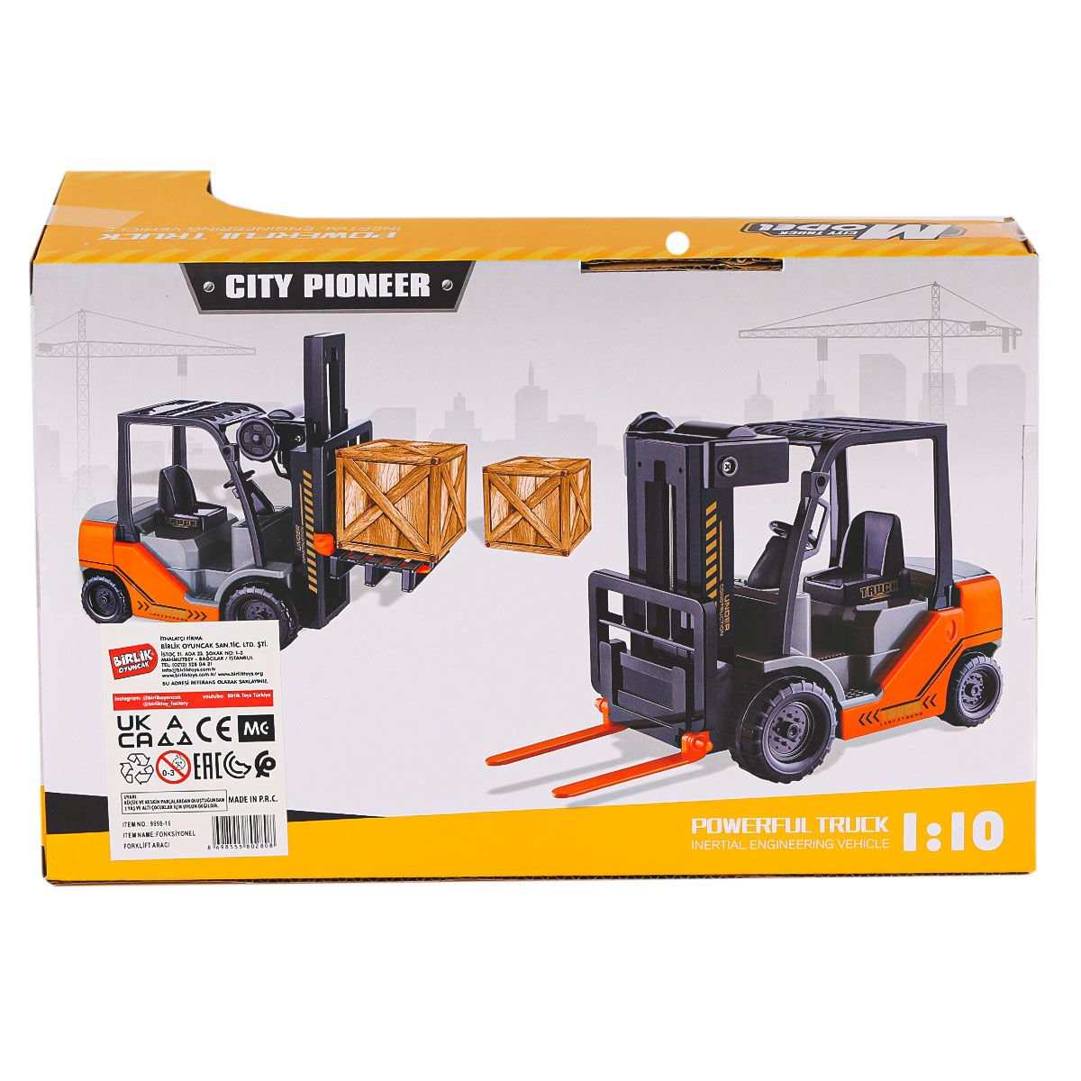 Fonksiyonel Forklift Aracı 24 cm 1:10