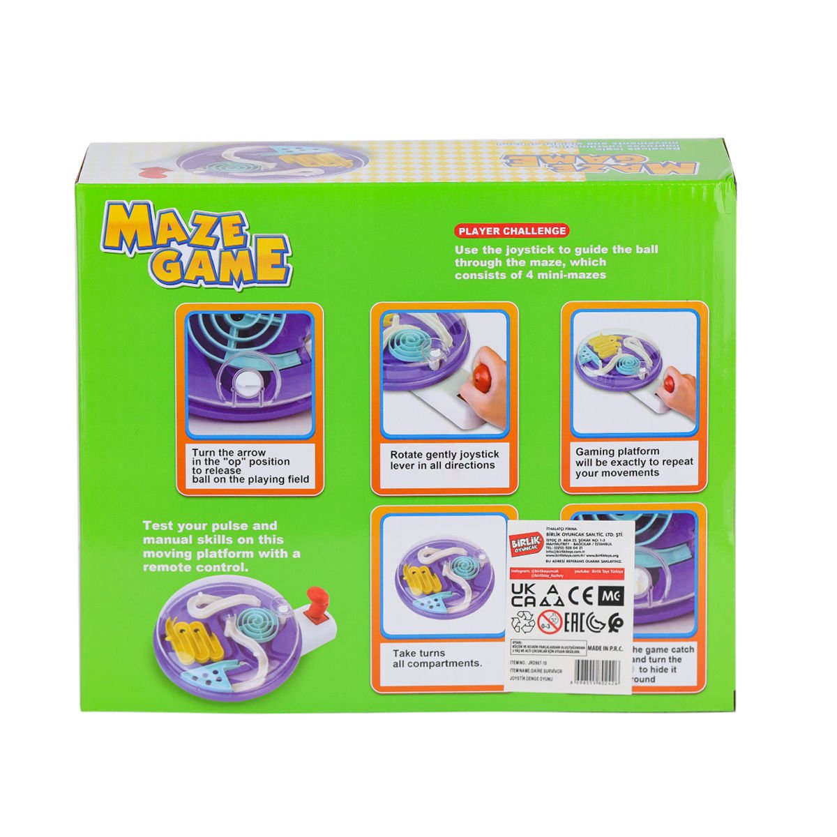 Daire Survivor Joyistik Denge Oyunu