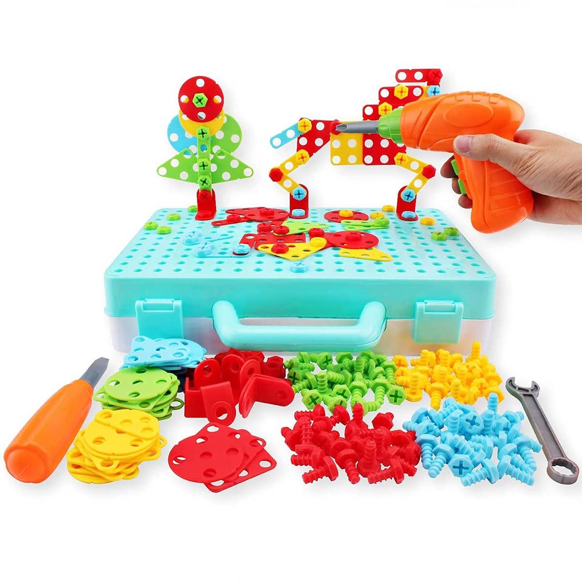 3D Eğitici Matkap Seti Hayvanlar