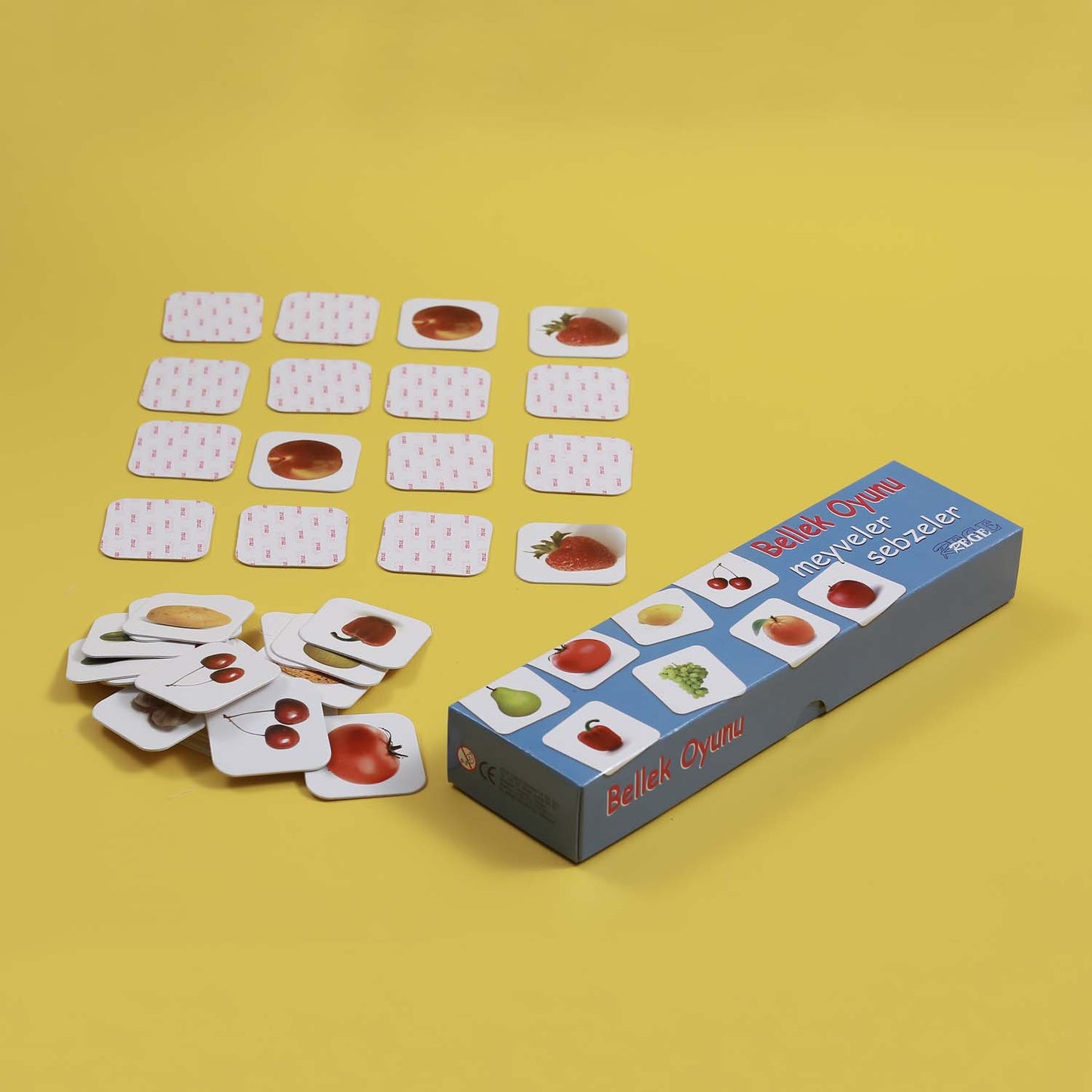 Bellek Oyunu-Meyveler Sebzeler