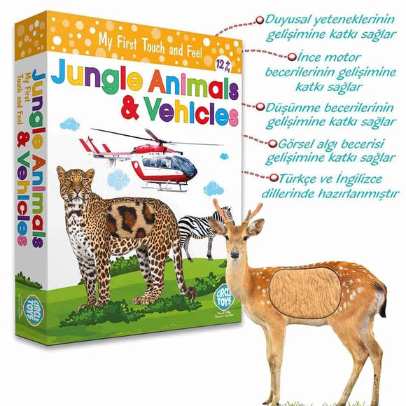 Dokun Hisset Jungle Animals (Orman Hayvanları Ve Araçlar)