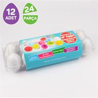Gemometrik Yumurta Eşleme 6 Adet