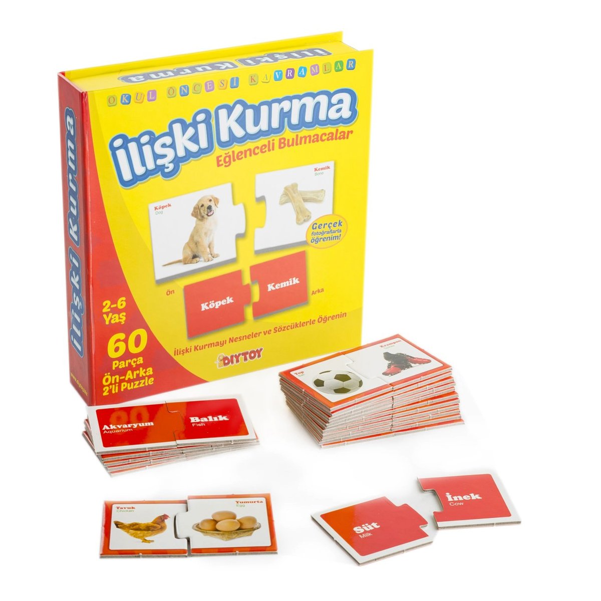 Eğlenceli Bulmacalar - İlişki Kurma / 2-6 yaş