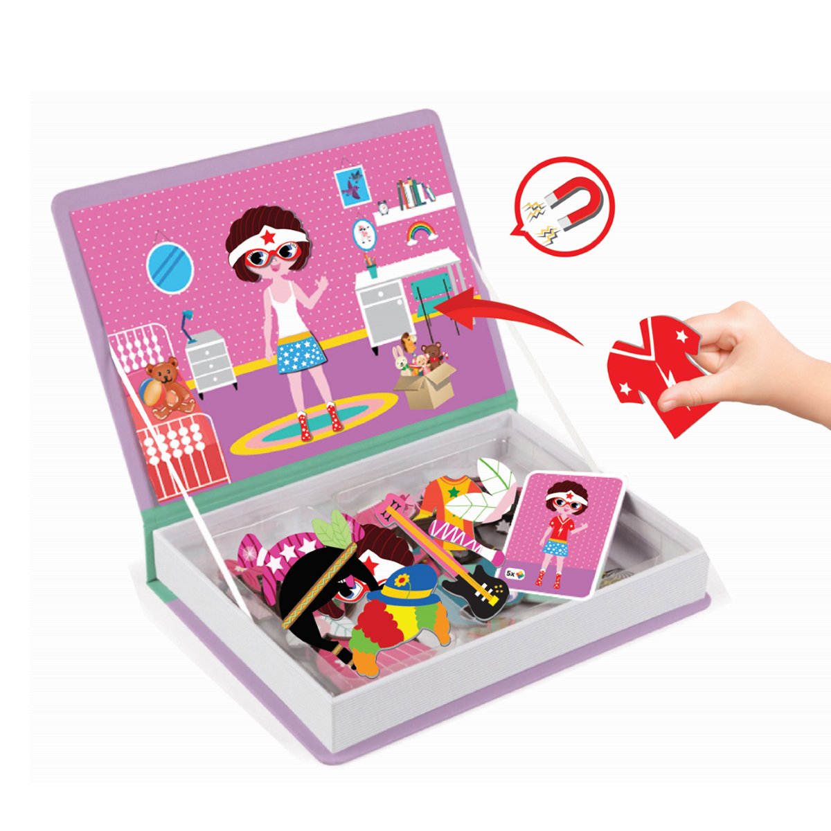 Magnet Kıyafet Giydirme Oyunu / +3 yaş