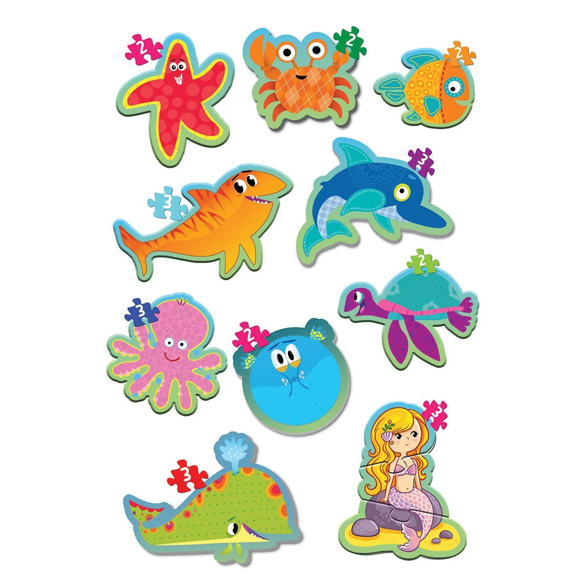 BABY PUZZLE BENİM İLK PUZZLEM DENİZ CANLILARI