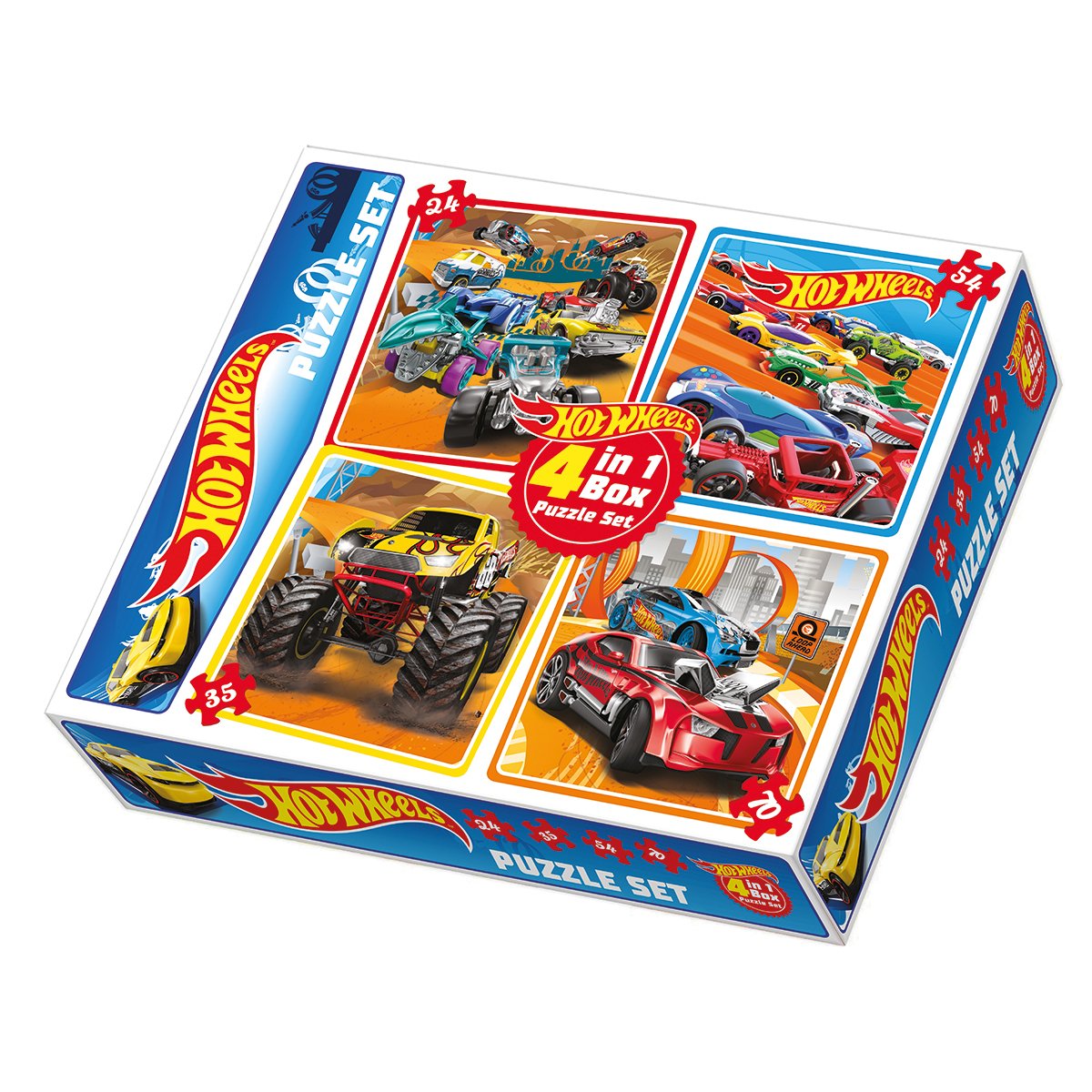 HOTWHEELS 4IN PUZZLE