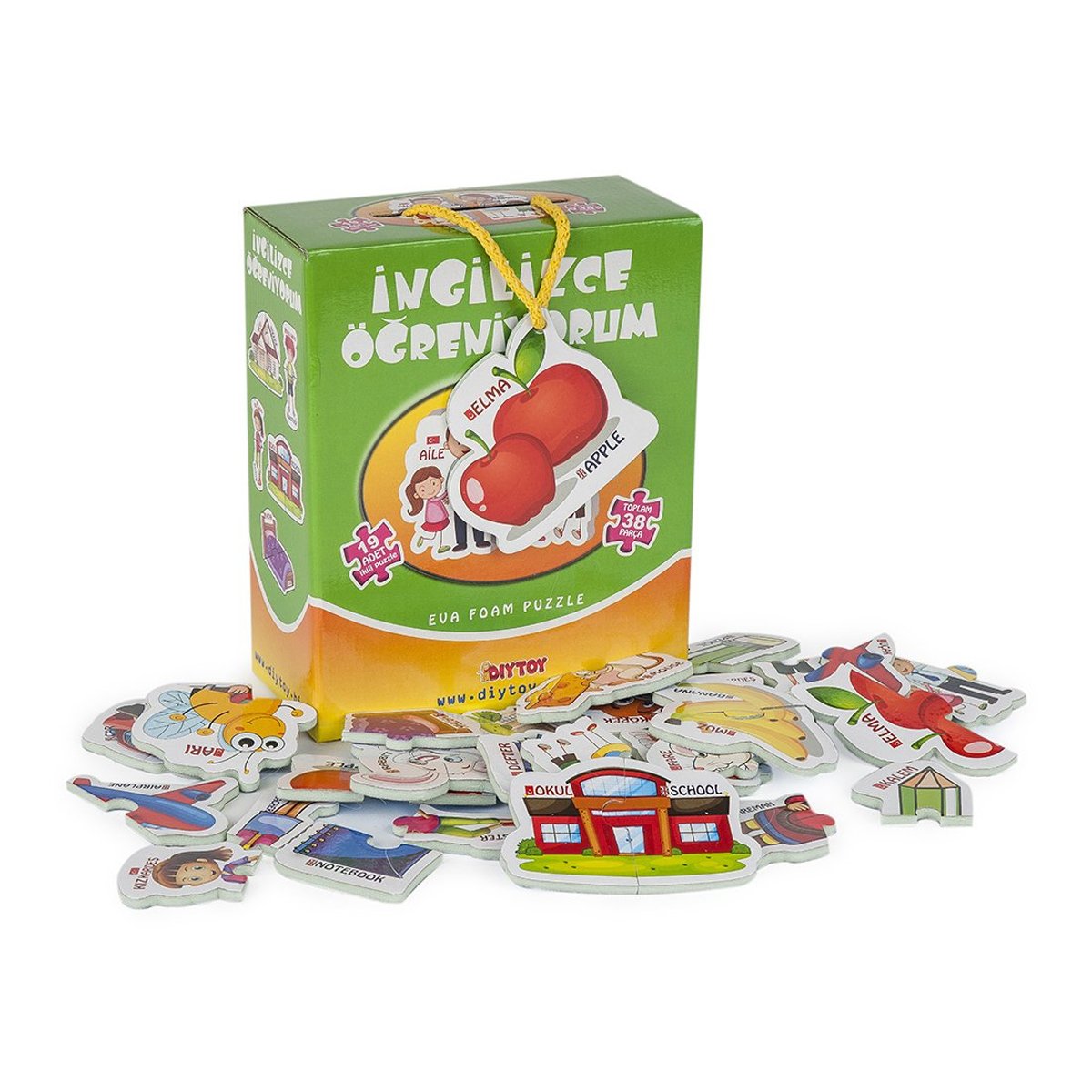 İNGİLİZCE ÖĞRENİYORUM KUTULU