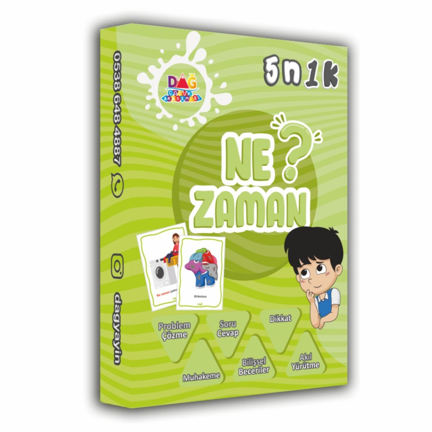 5N1K - Ne Zaman? Zaman Algısı ve Muhakeme Gelişim Kartları