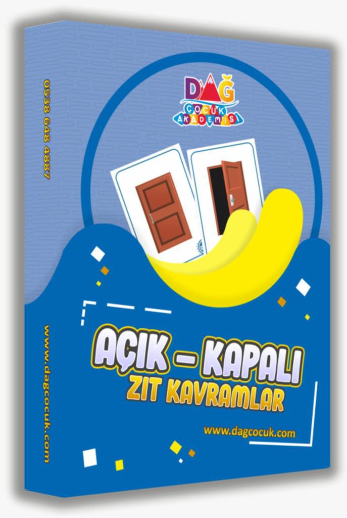 Açık-Kapalı Zıt Kavramlar: Durum Analizi ve Görsel Algı Seti