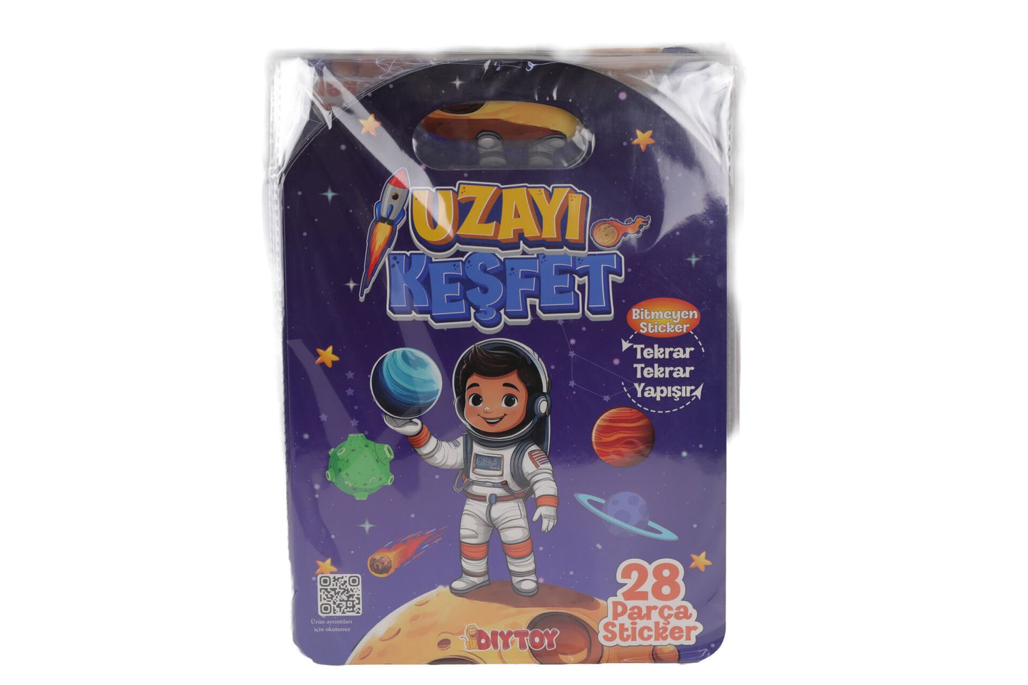 Bitmeyen Sticker Uzayı Keşfet - Eğitici ve Eğlenceli Etkinlik Seti