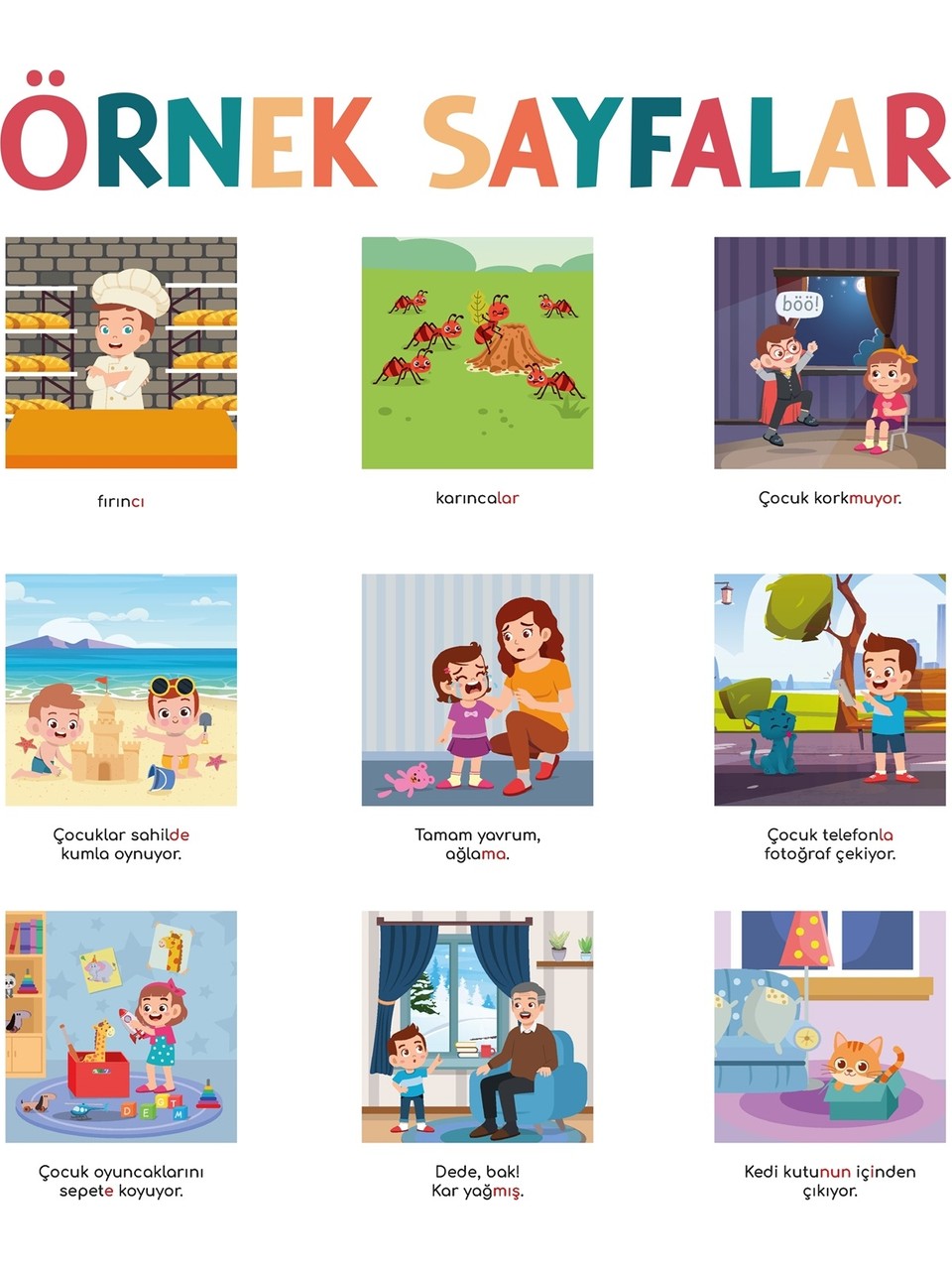 Ekler Öğretim Seti 6 Kitap