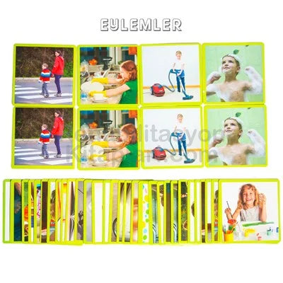 Eşleme ve Kavram Kartları Büyük 400 Kart