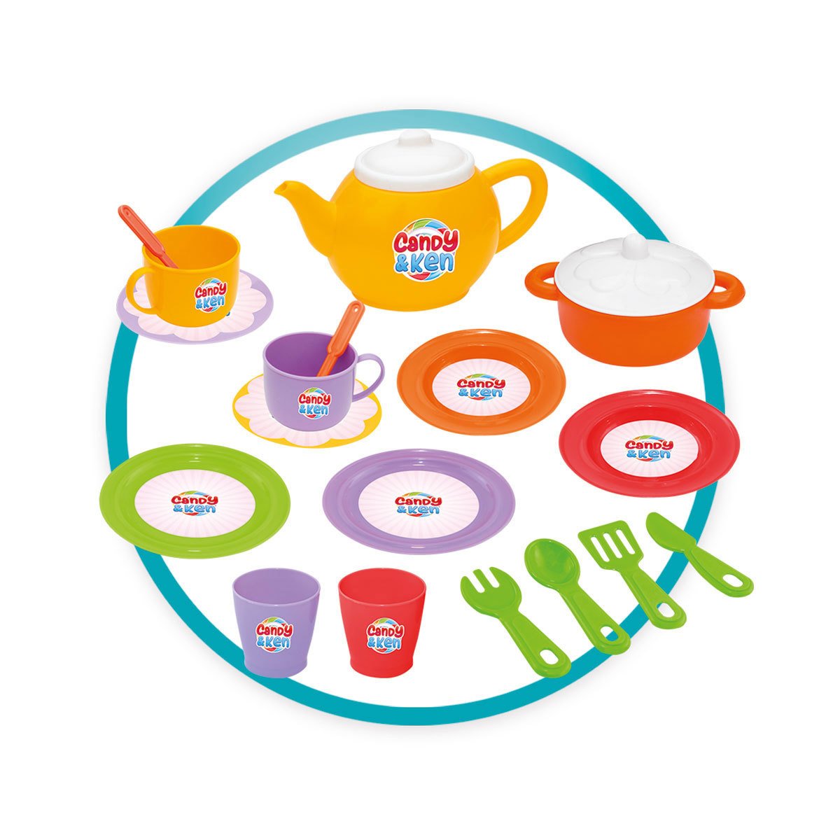 Candy Ev Çay Seti