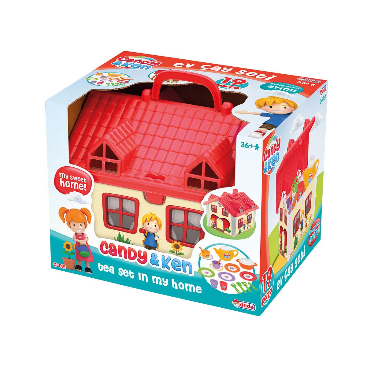 Candy Ev Çay Seti