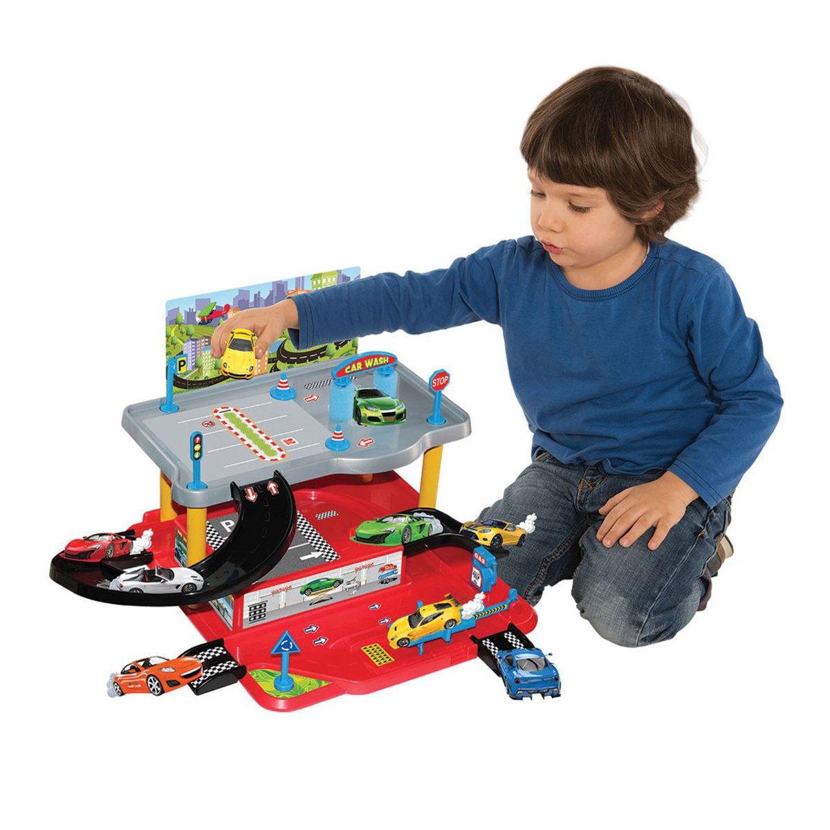 2 Katlı Garaj Oyun Seti