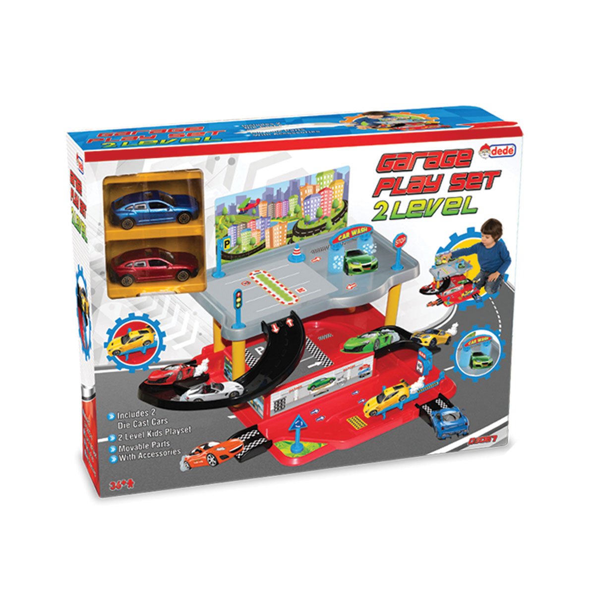 2 Katlı Garaj Oyun Seti
