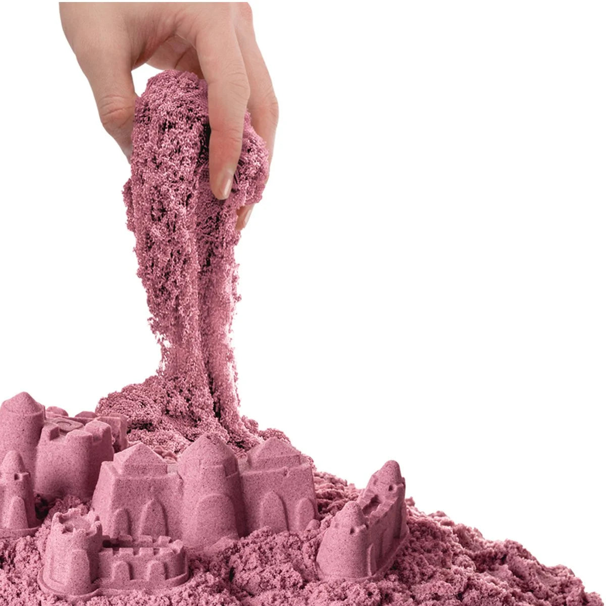 AKSESUARLI PEMBE KİNETİK OYUN KUMU 500 GR