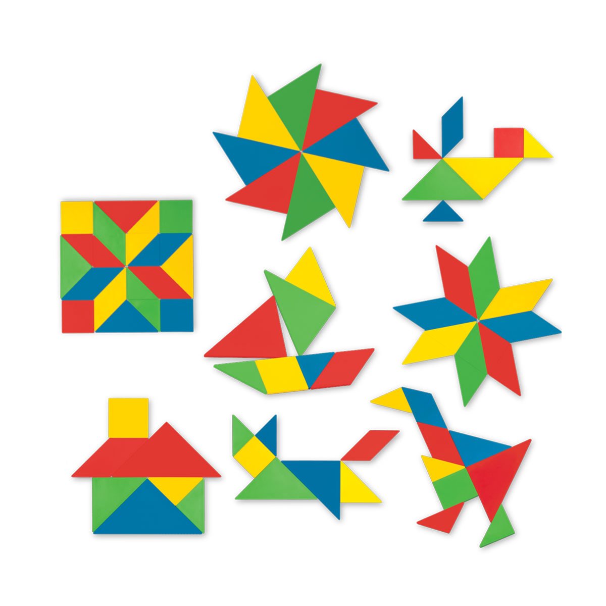Tangram 28 Parça: Zihinsel Gelişimi ve Geometrik Algıyı Destekleyen Eğitim Materyali