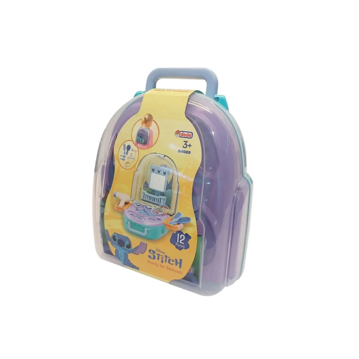 Stitch Güzellik Seti Sırt Çantası – Işıltılı ve Eğlenceli Bir Stil Yolculuğu