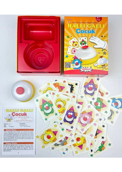 HALLI GALLI KIDS: Mutlu Palyaçoları Bul, Zile İlk Sen Bas!