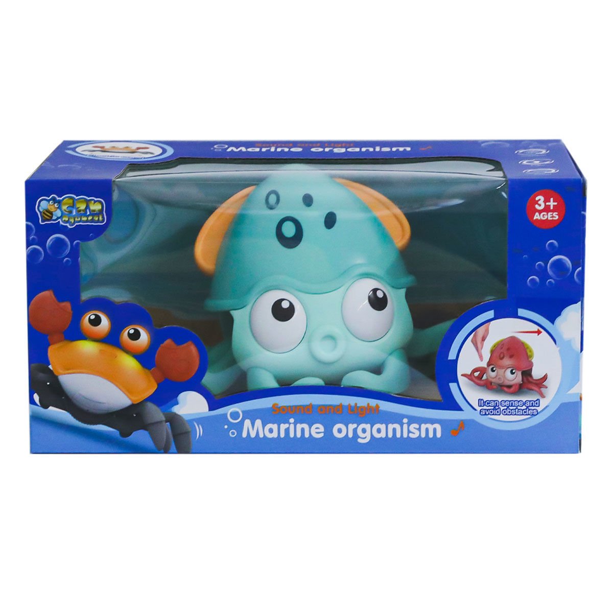 Sesli Işıklı Sensörlü Şarjlı Yengeç