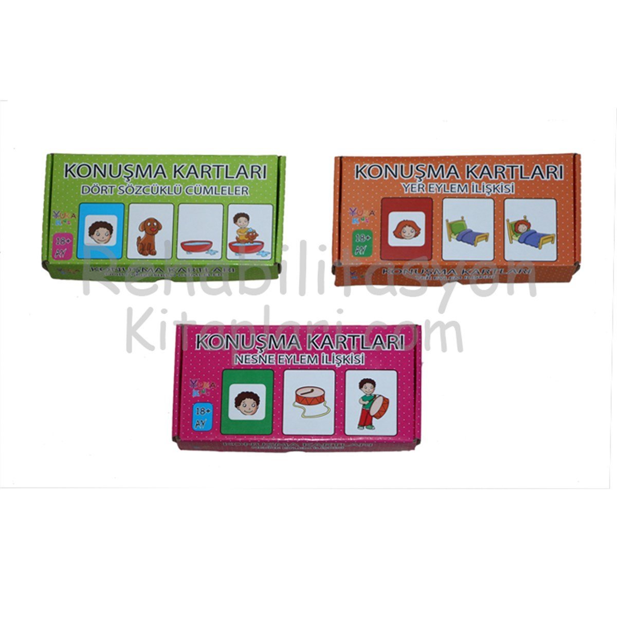 KONUŞMA KARTLARI FULL SET (3 KUTU)