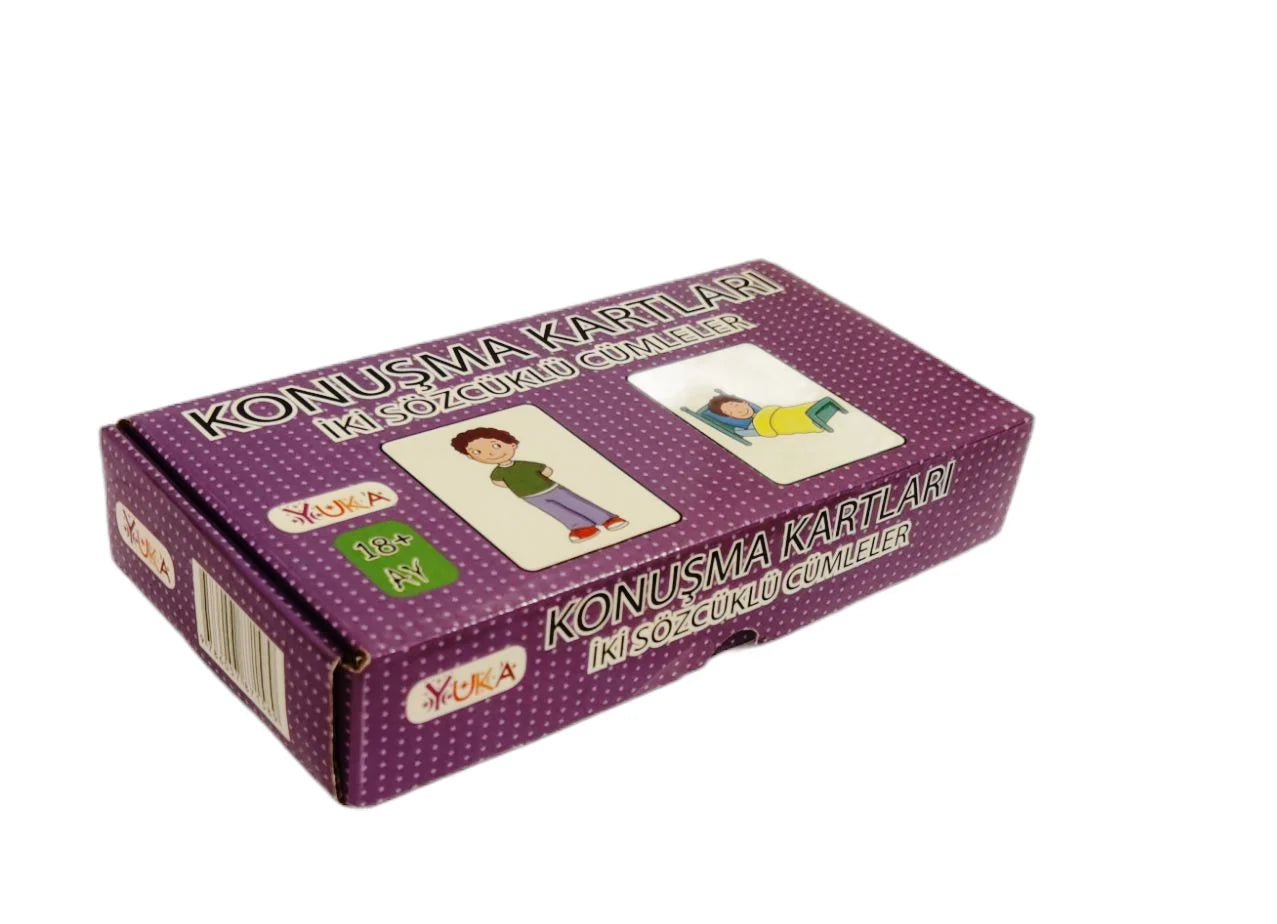 Konuşma Kartları İki Sözcüklü Cümleler