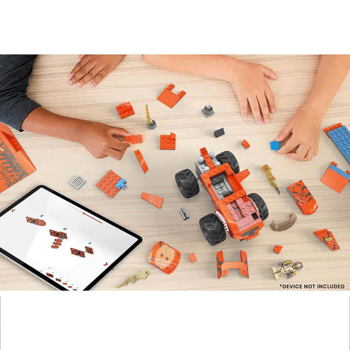MEGA™ Hot Wheels® Smash n Crash Tiger Shark Çarpışma Seti - İnşa Et, Fırlat ve Parçala!