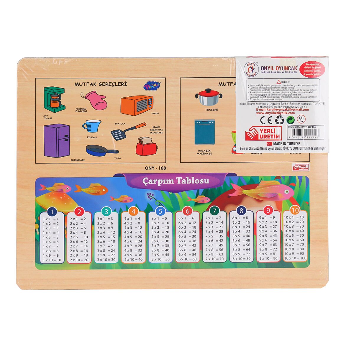 Ahşap Tutmalı Mutfak Gereçleri