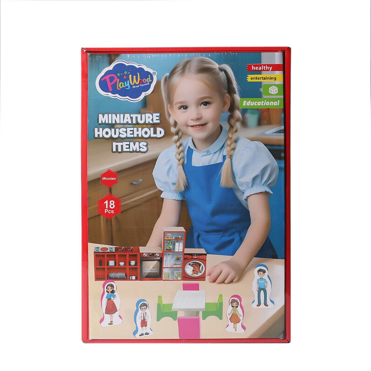 Ahşap Minyatür Ev Eşyaları