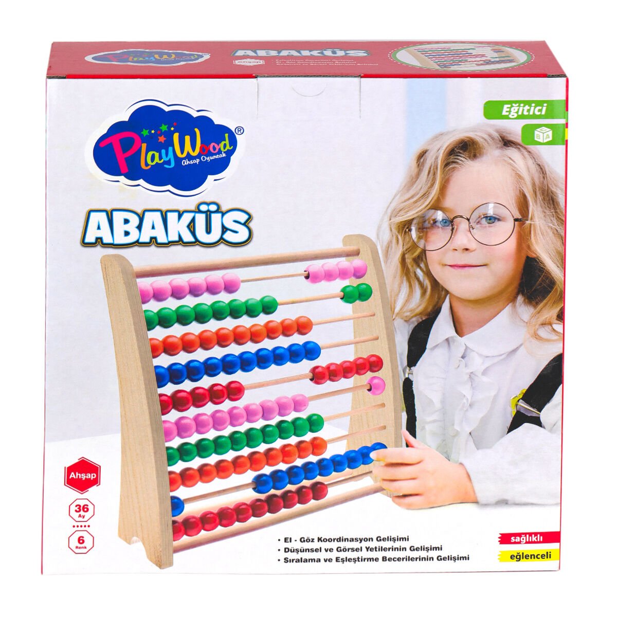 Ahşap Büyük Abaküs