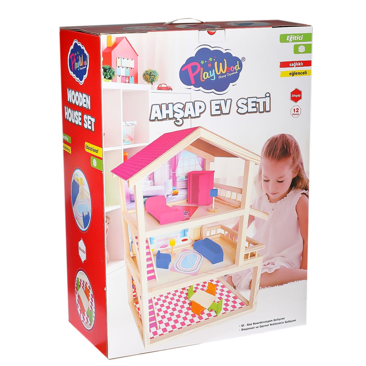 Büyük Ahşap Ev Seti