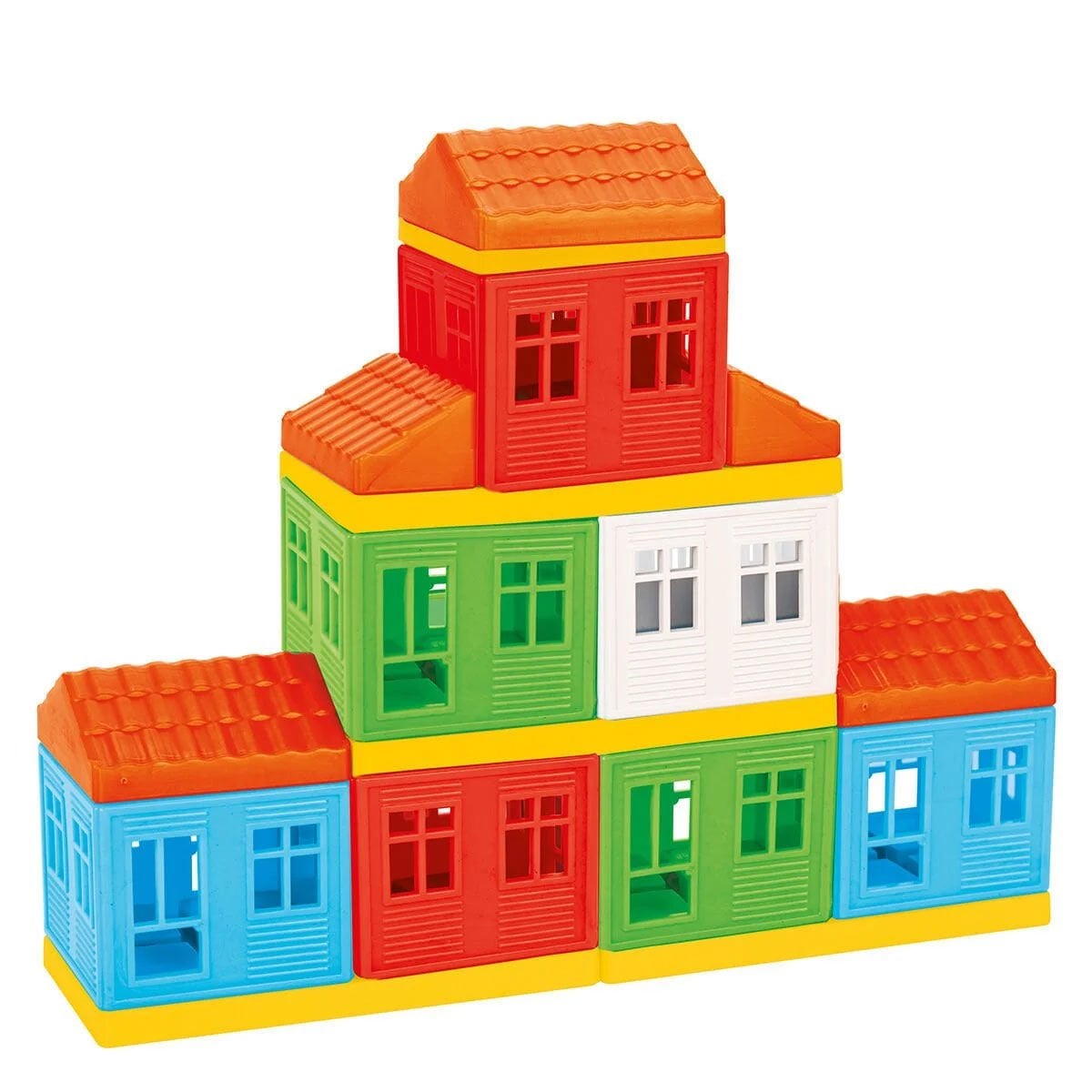Pilsan Mini Kent (34 Parça) – İlk İnşa ve Yaratıcı Tasarım Seti