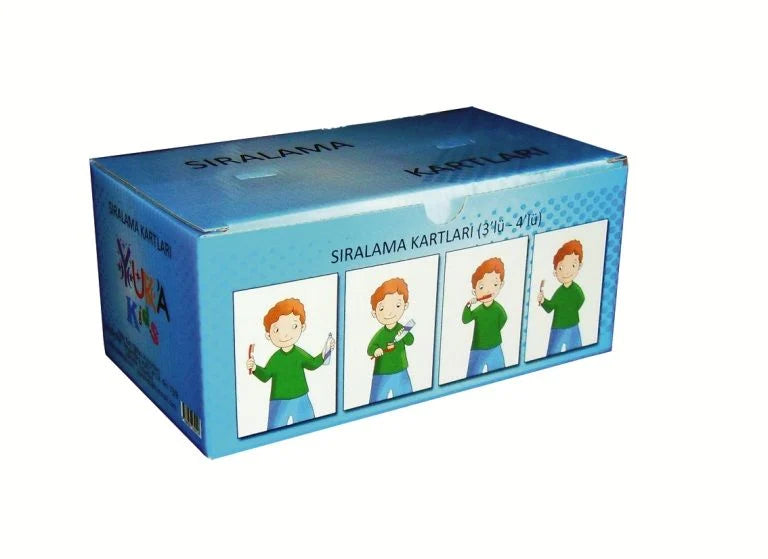 Üçlü ve Dörtlü Sıralama Kartları (96 Kart)