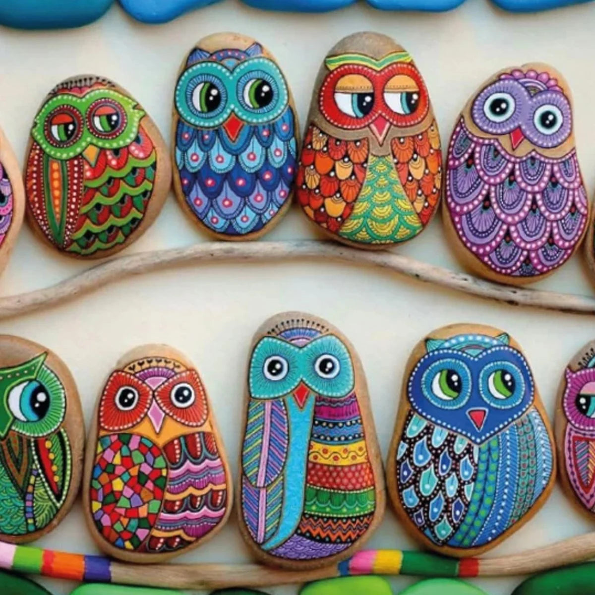 Taş Boyama - Stone Painting / +6 yaş